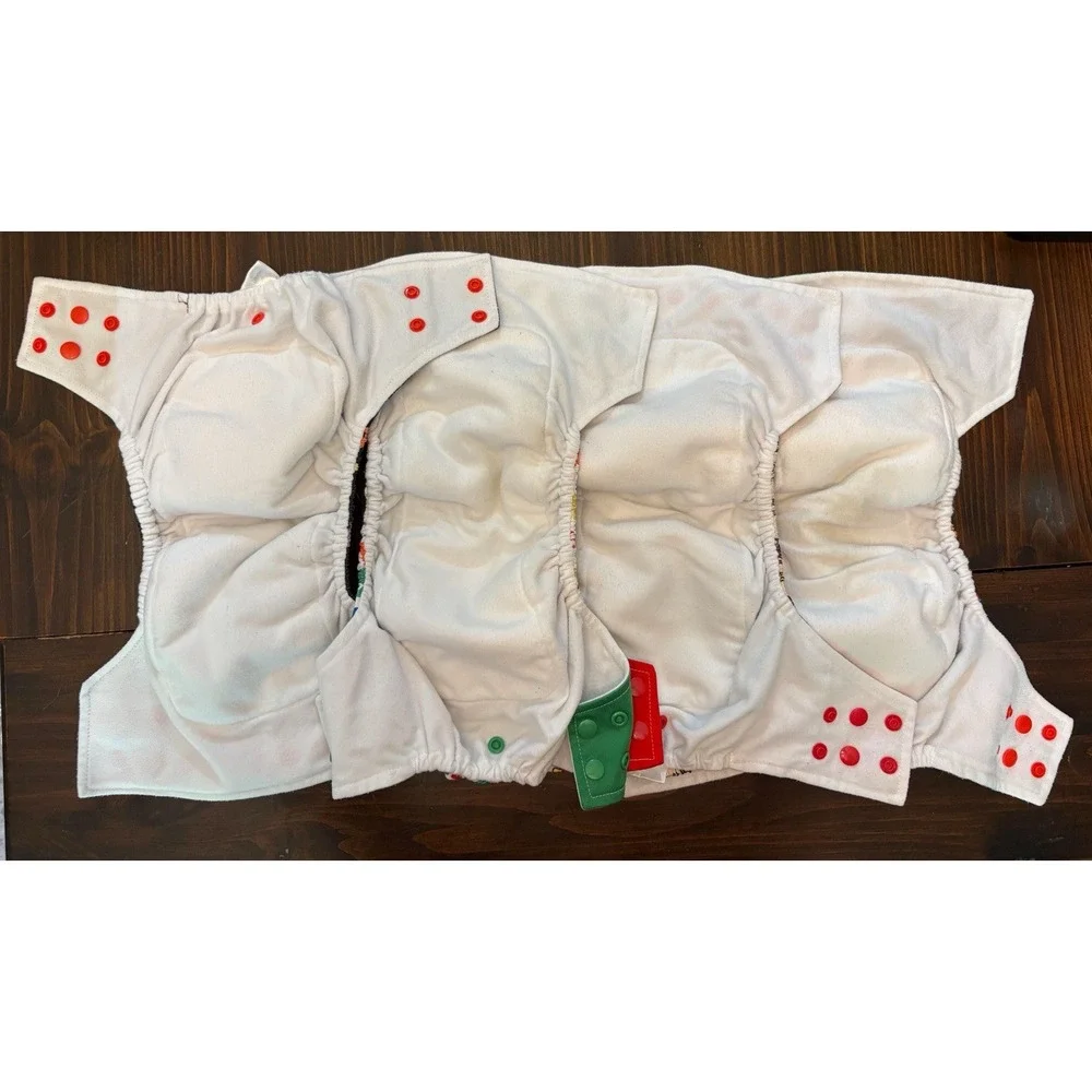 MOOMOO Baby all in one cloth diaper Lot Of 4